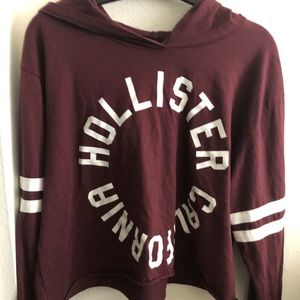 Hollister cropped long sleeve